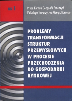 					View Vol. 1 (2000): Problemy transformacji struktur przemysłowych w procesie przechodzenia do gospodarki rynkowej
				